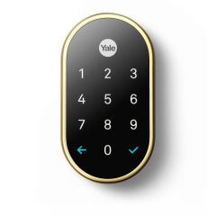 Google Nest x Yale Polished Brass Smart Lock