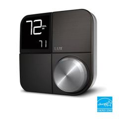 Lux Black Kono Thermostat