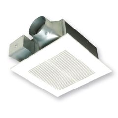 WhisperFit EZ Dual Speed Ventilation Fan, 80 or 110 CFM, ceiling fan, energy star, contractor bathroom, ventilation, exhaust 