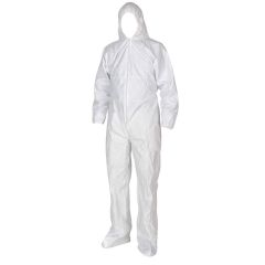 Enviroguard, Large, Hood & Boot Coveralls, 25ea/case