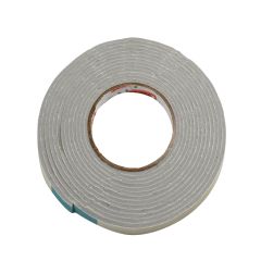 Simply Conserve® 0.25" W x 0.37" H x 17' L Closed-Cell Foam Tape Weatherstripping | P-242