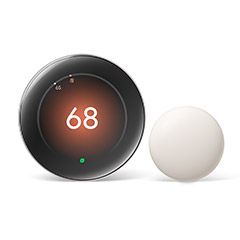 Google Nest Learning Thermostat Gen 4 Pro, Silver - GA05560-US