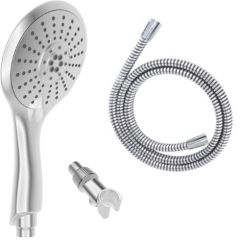 Uninex 2.0 gpm Hand Showerhead with powerful spray. High performance, water saving showerhead to save water and energy