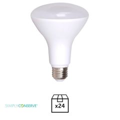  Simply Conserve 8w 650 lm 2700K E26 BR30 (24/Case) 