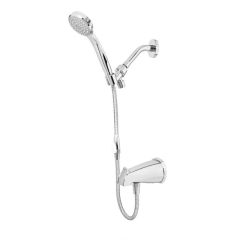 Evolve Tub Spout & 1.5 gpm Hand Shower w/ ShowerStart TSV - EV3746-CP150-SB