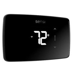 Copeland Sensi Lite Smart Thermostat, Black