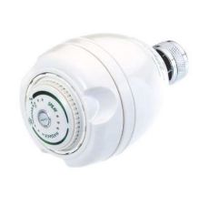 Simply Conserve 2.0 gpm White Showerhead