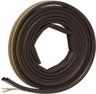 Frost King 17' V-Seal Weatherstrip - Brown