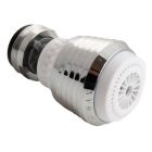 Water saving swivel aerator - easily conserves hot water by adding air to  faucet stream
