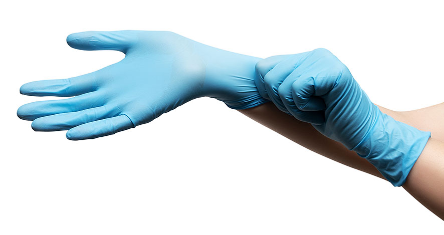 Disposable, protective gloves | Hand PPE